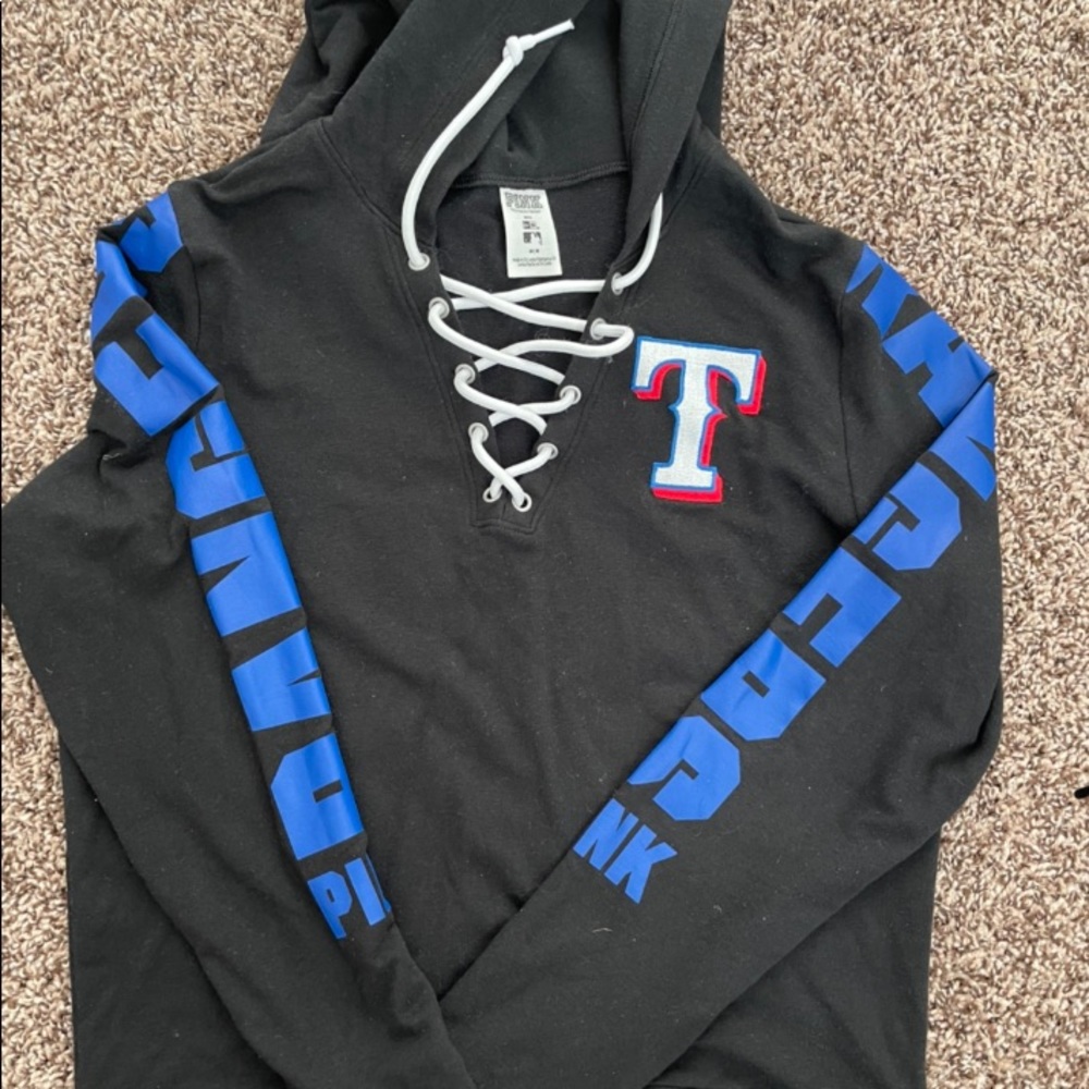 PINK  Texas Rangers pullover